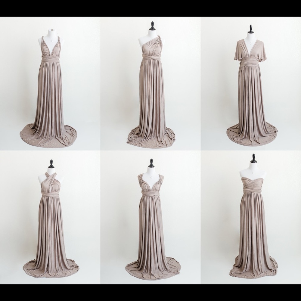Leah Maria Couture Maternity Convertible Gown M